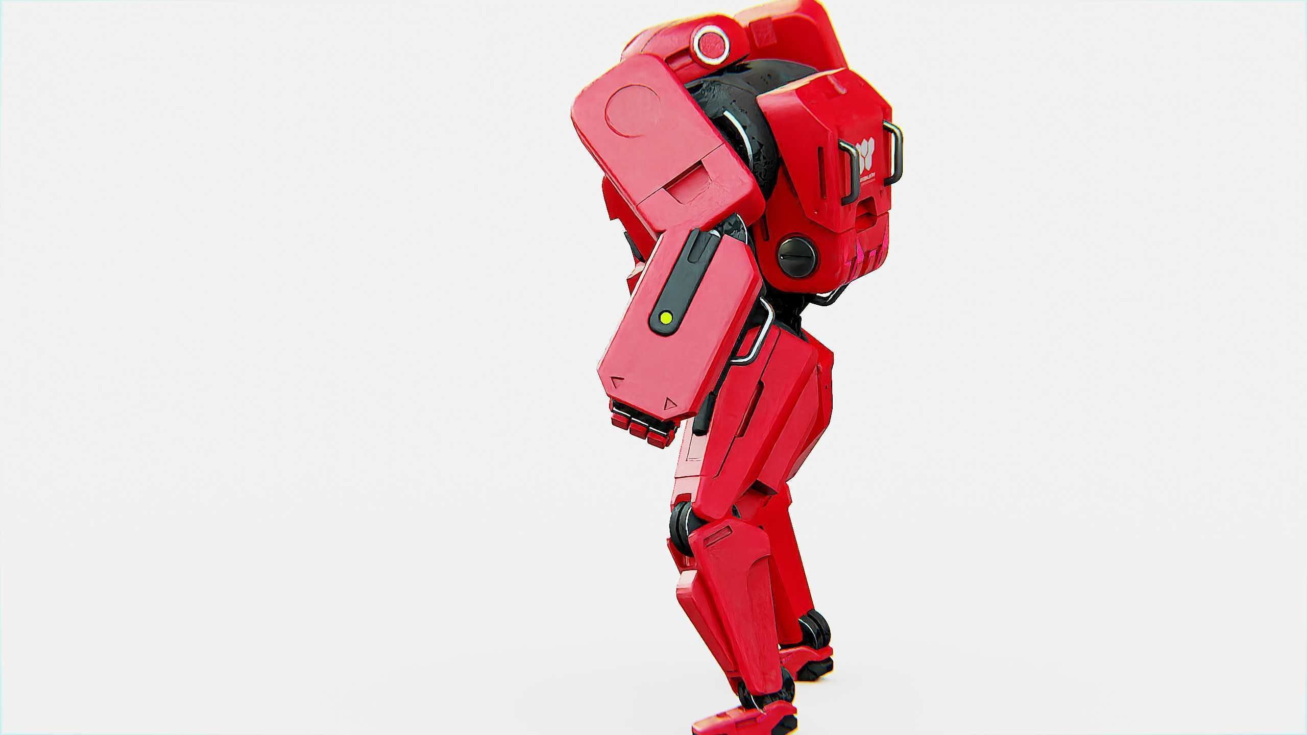 MECHA SOLDIER X Rigged for Unreal Engine - Unity - MIXAMO 3D model_8