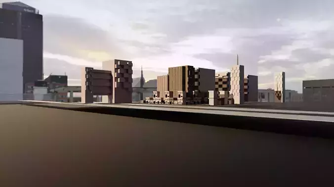 A 3d city model