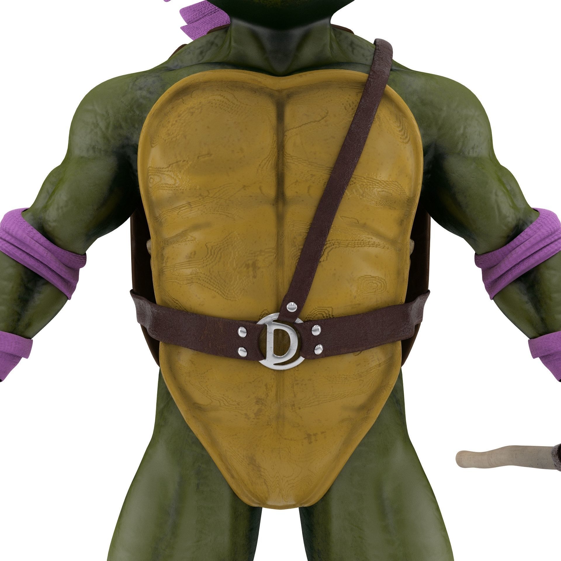 TMNT Ninja Turtles Donatello 3D model_9
