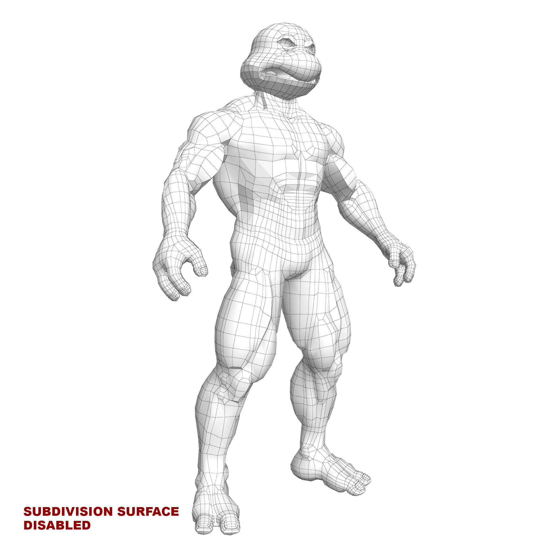 TMNT Ninja Turtles Donatello 3D model_32
