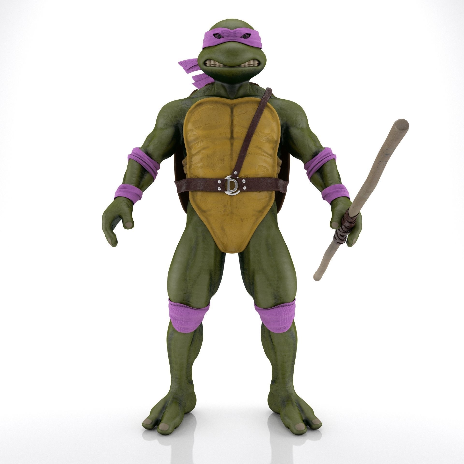 TMNT Ninja Turtles Donatello 3D model_1