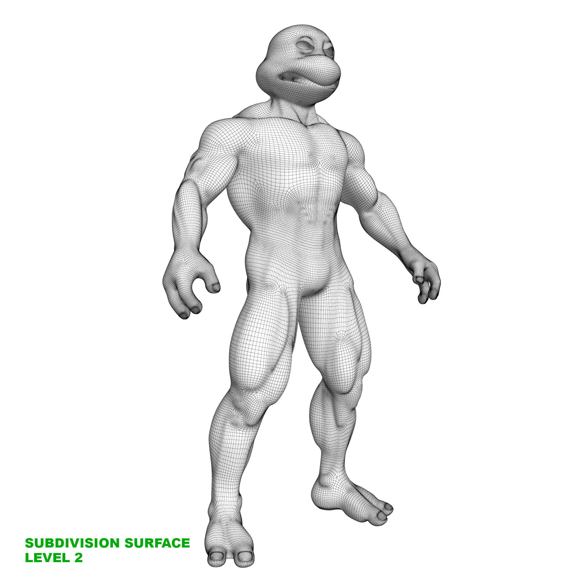 TMNT Ninja Turtles Donatello 3D model_31