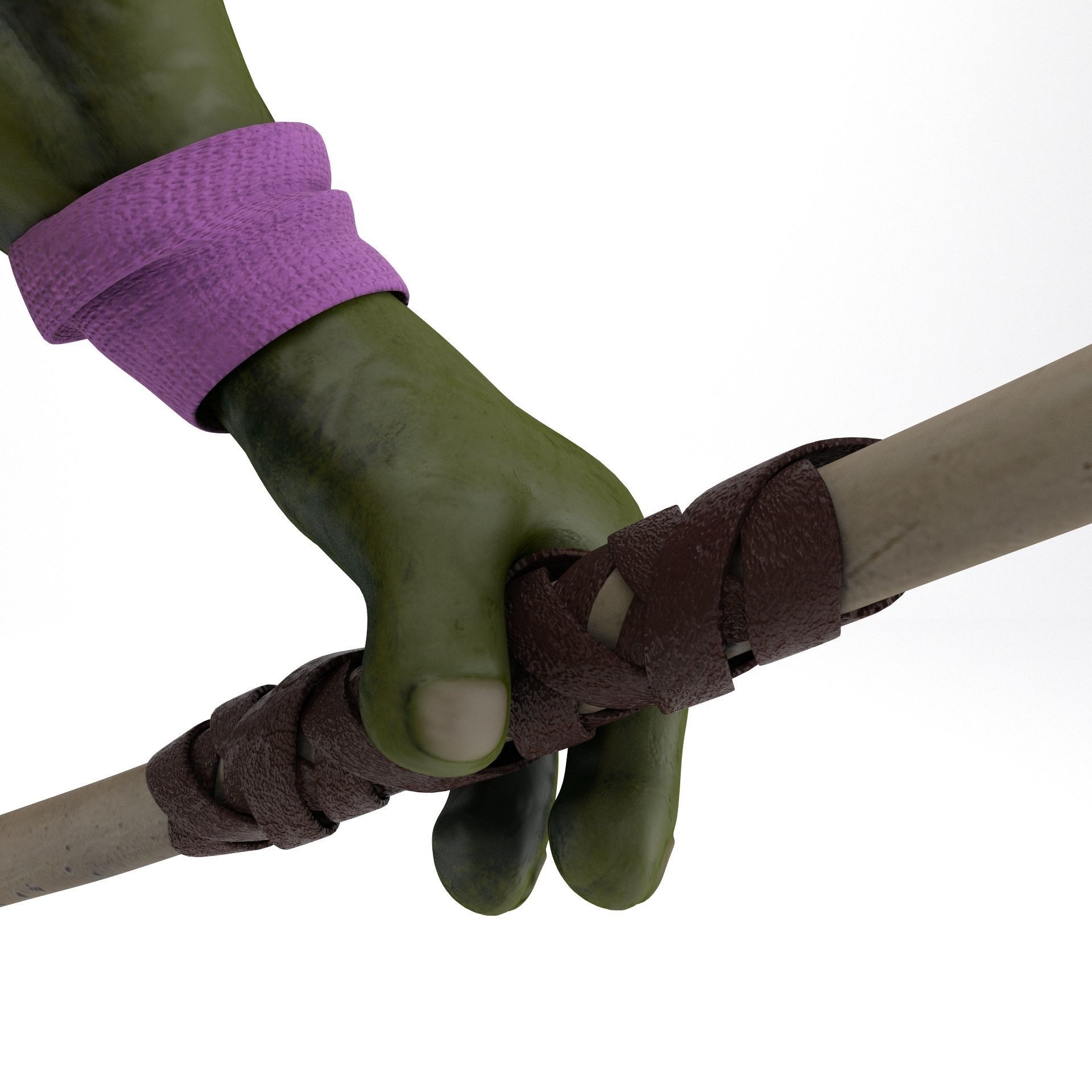 TMNT Ninja Turtles Donatello 3D model_11