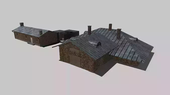 Abandoned Brick Buildings