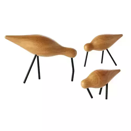 Shorebird Decorative Figures by Normann Copenhagen