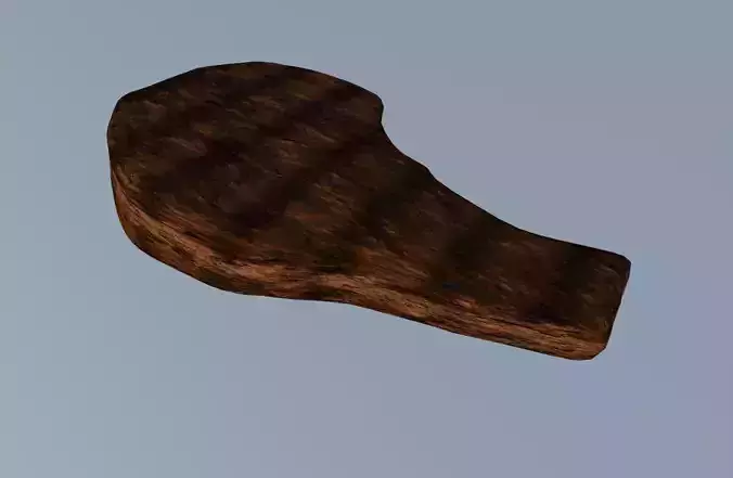 Steak - Low Poly 3D Cooked Meat Model