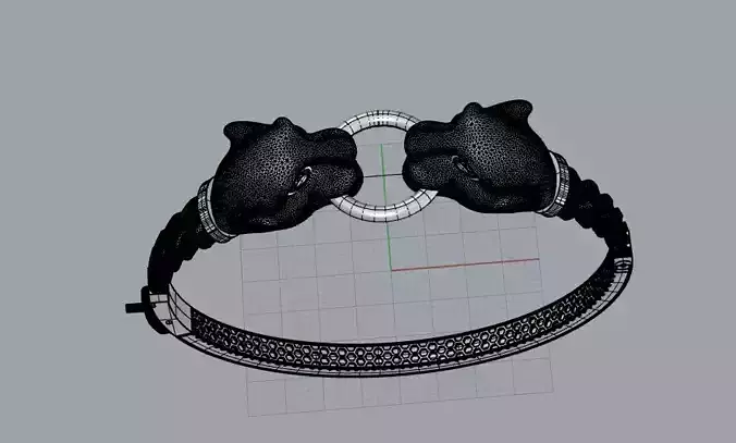 Gourmet tiger figure handcuffs