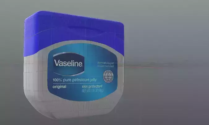Petroleum Jelly Vaseline 3D Model