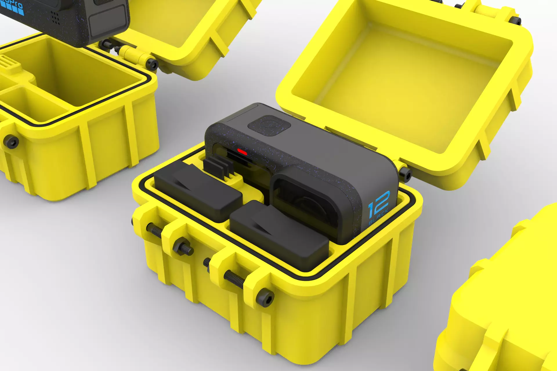 Gopro Rugged Case 3D Print 3D print model