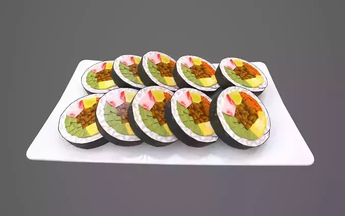 Stylized Gimbap 