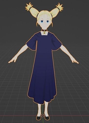  jujutsu kaisen Low-poly 3D model