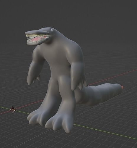 free titan model Godzilla Free 3D model