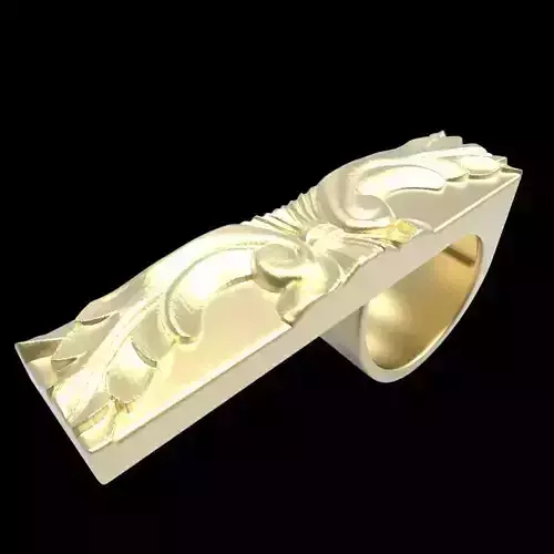 adjustable ring with engraving 2