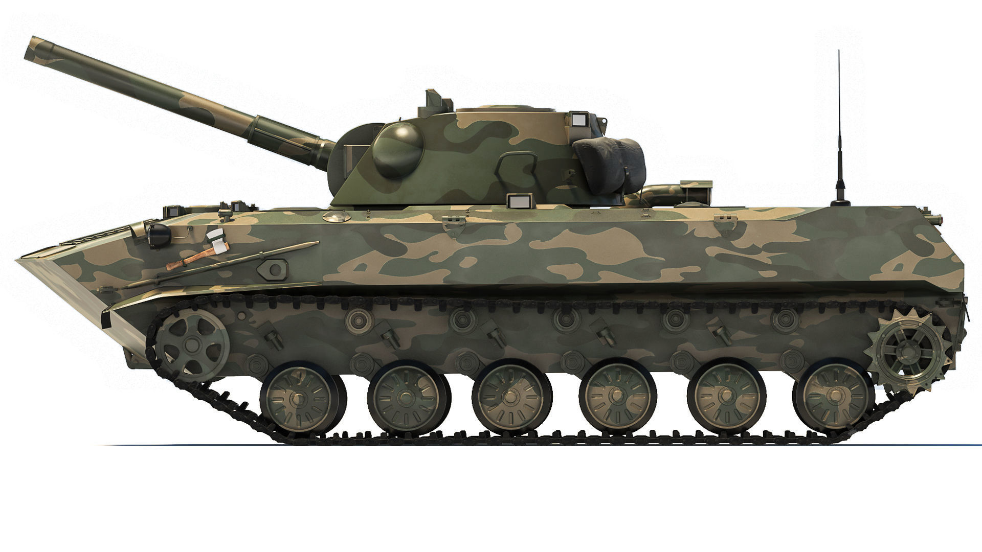 SPH 2S9 Nona 1979 3D model_1