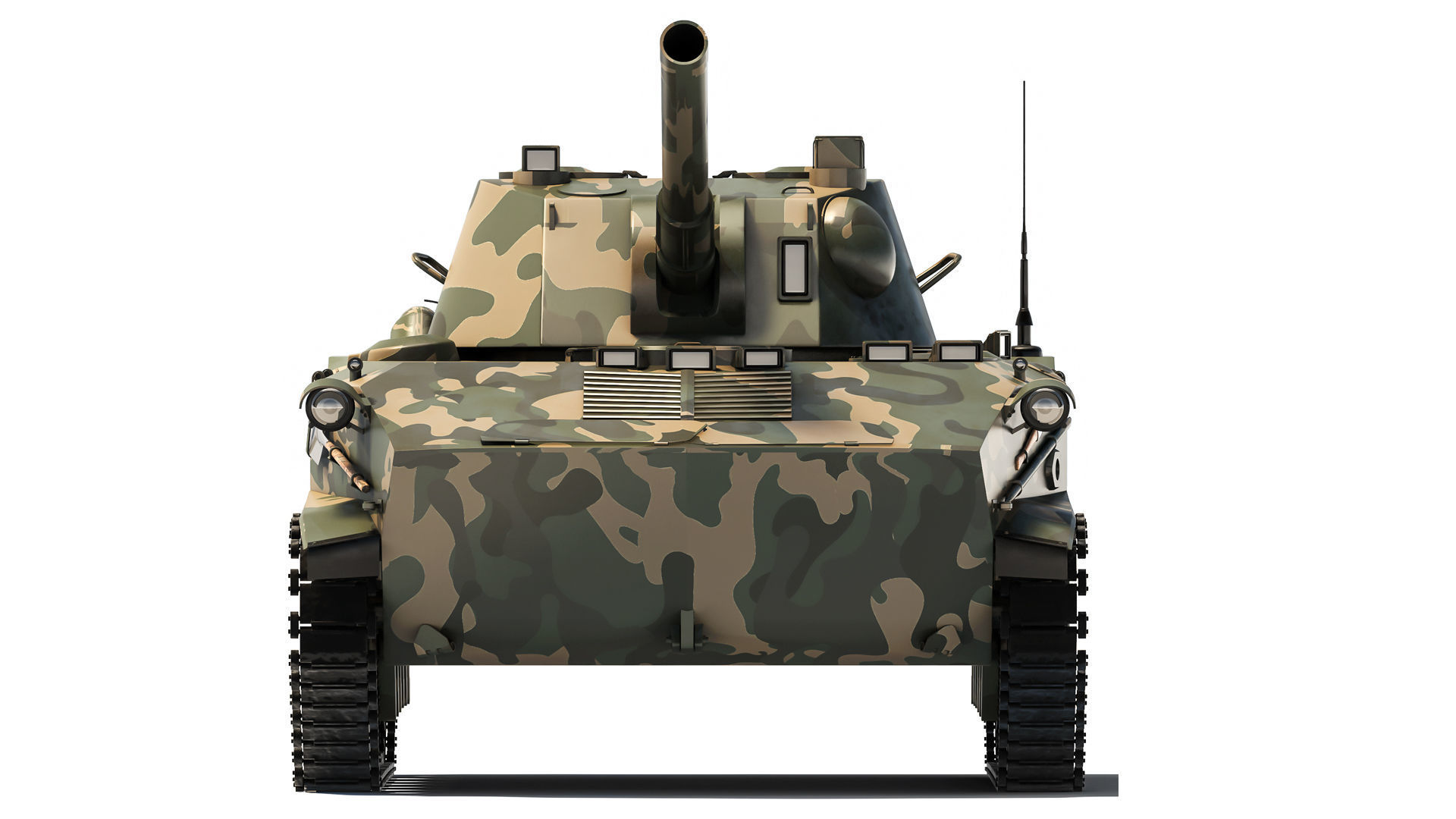 SPH 2S9 Nona 1979 3D model_7