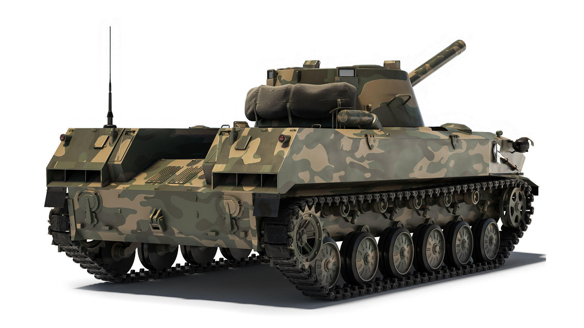 SPH 2S9 Nona 1979 3D model_4