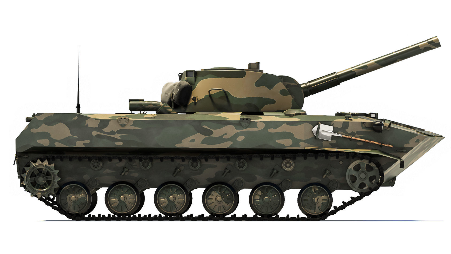 SPH 2S9 Nona 1979 3D model_5