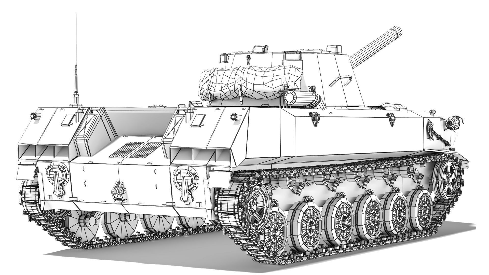 SPH 2S9 Nona 1979 3D model_9