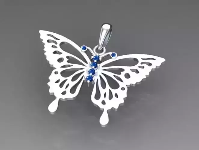 butterfly pendant