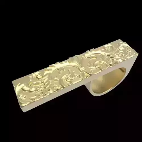 adjustable ring with engraving 3 