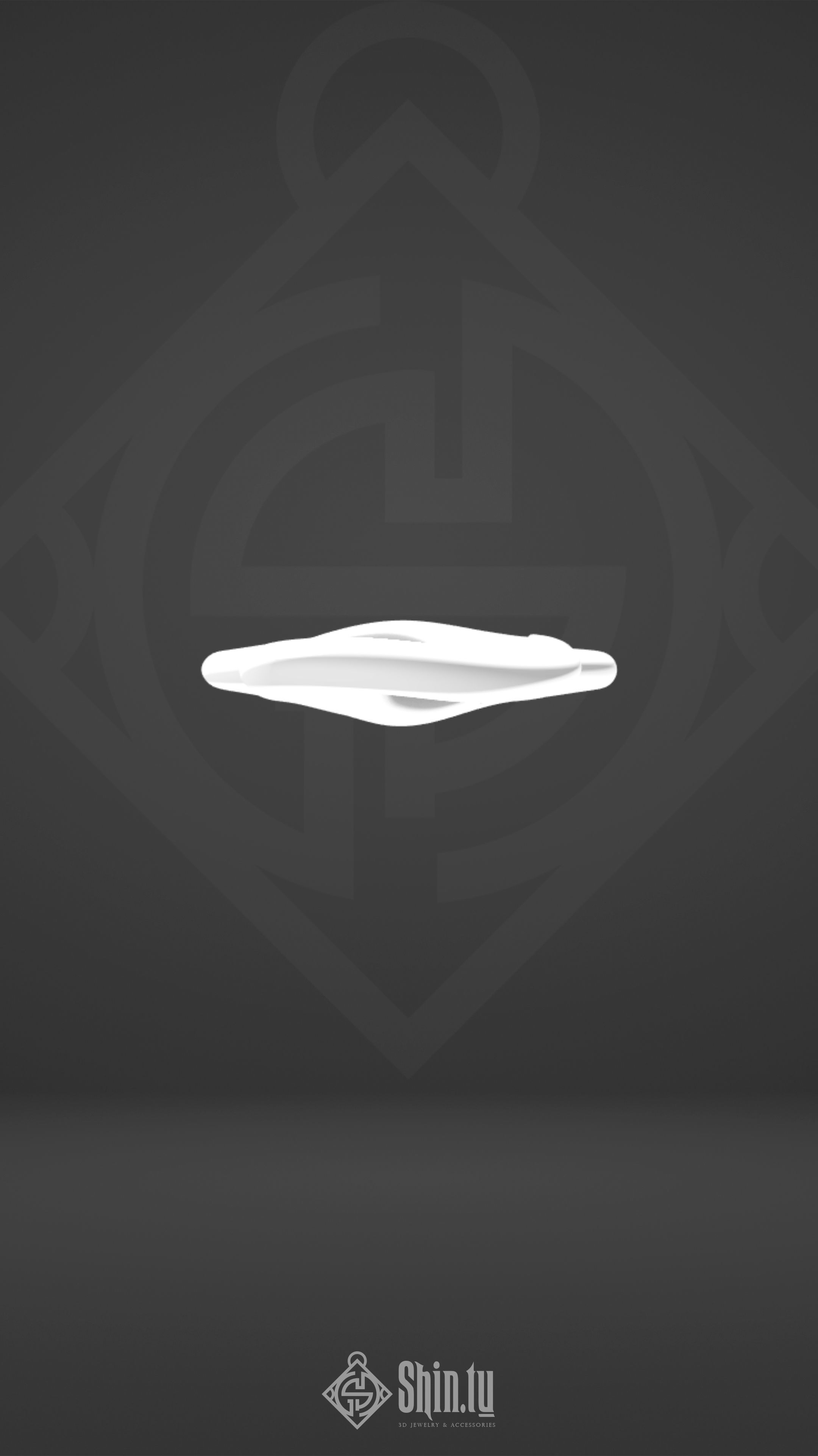 Maori Pendant Eternal four 3D print model_2