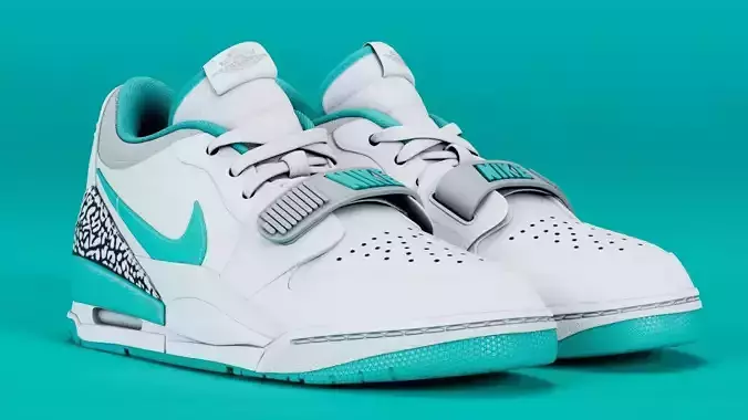 Air Jordan Legacy 312 Low White Turquoise