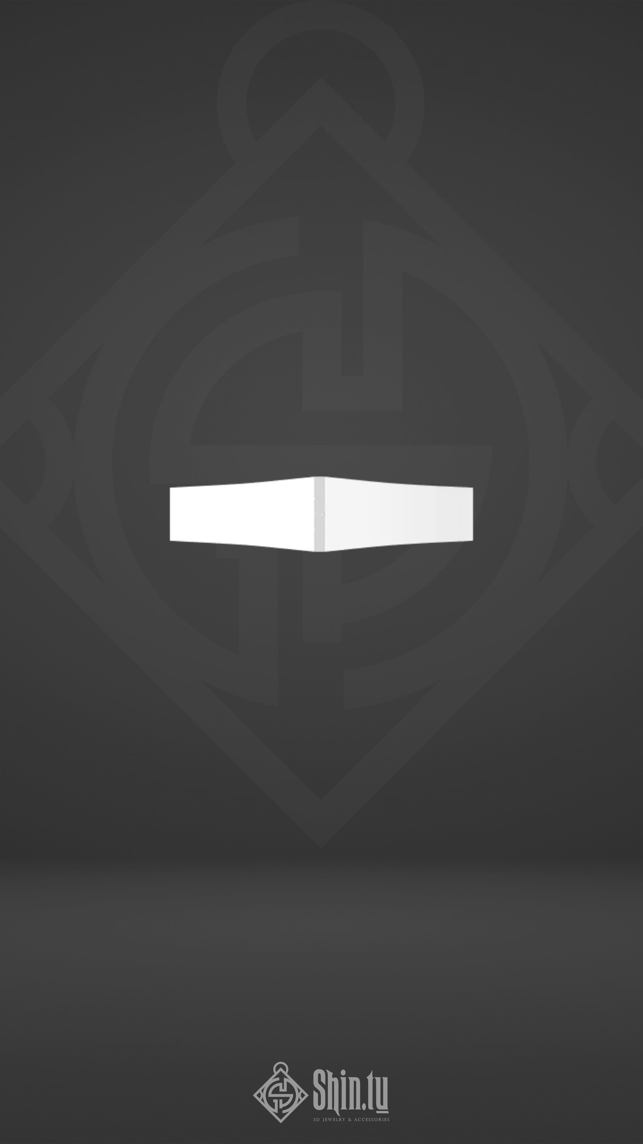 Maori Pendant stone arrow 3D print model_2