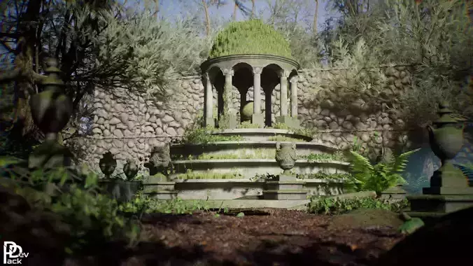 Forest Shrine 47 Assets