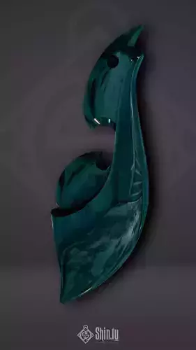 Maori Pendant Ocean Horn 3D print model