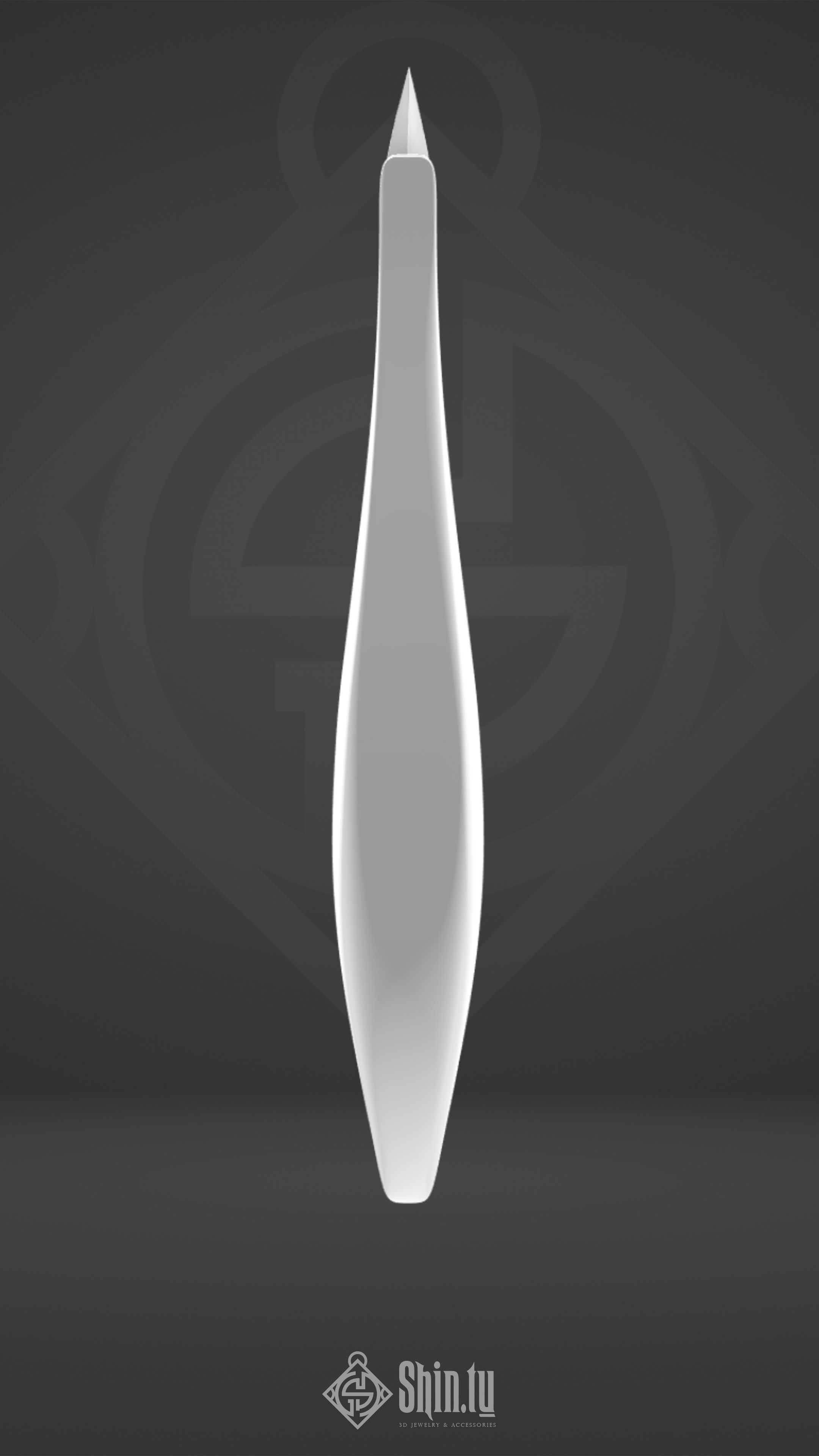 Maori Pendant Ocean Horn 3D print model_5