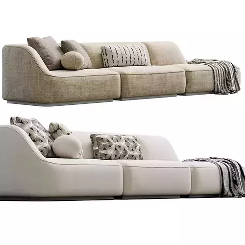 Somod Sofa By Davis 3D model 2