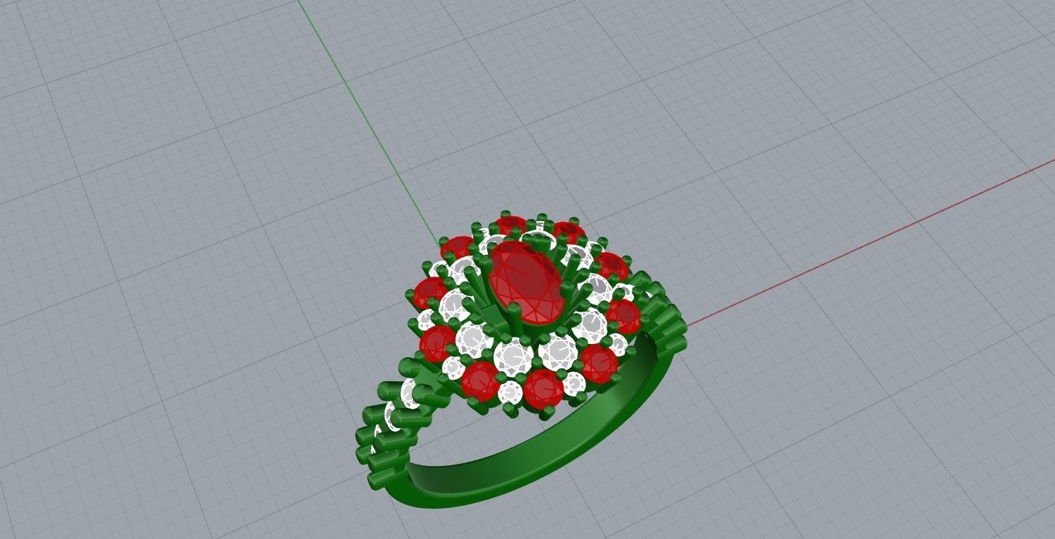 ring 3 layers 3D print model_10