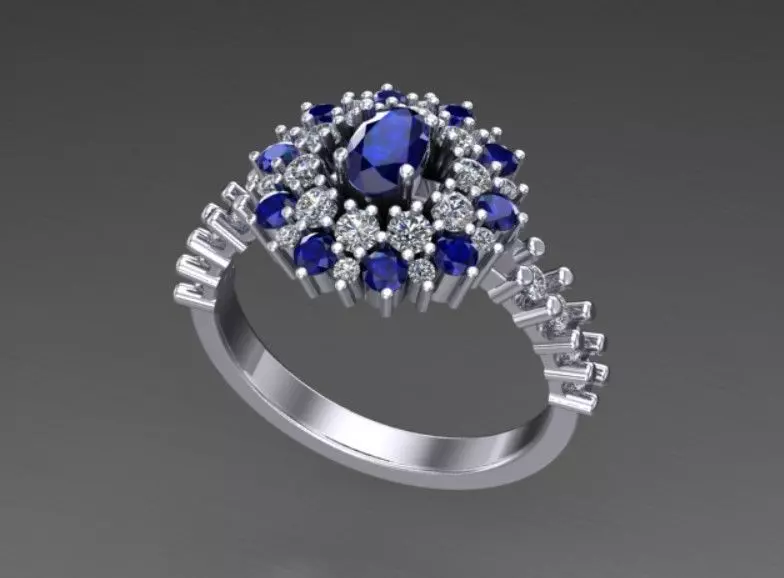 ring 3 layers 3D print model_0