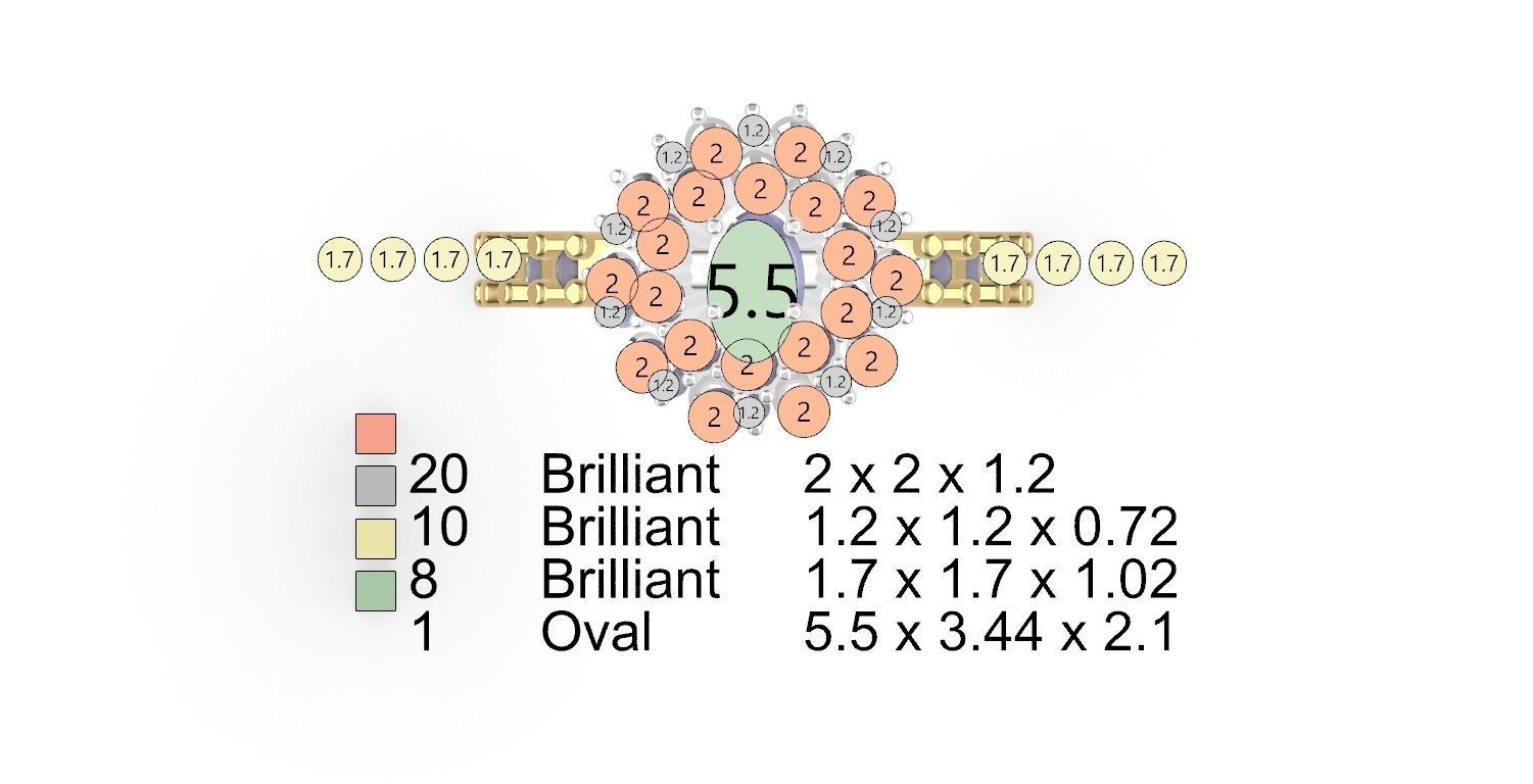 ring 3 layers 3D print model_7