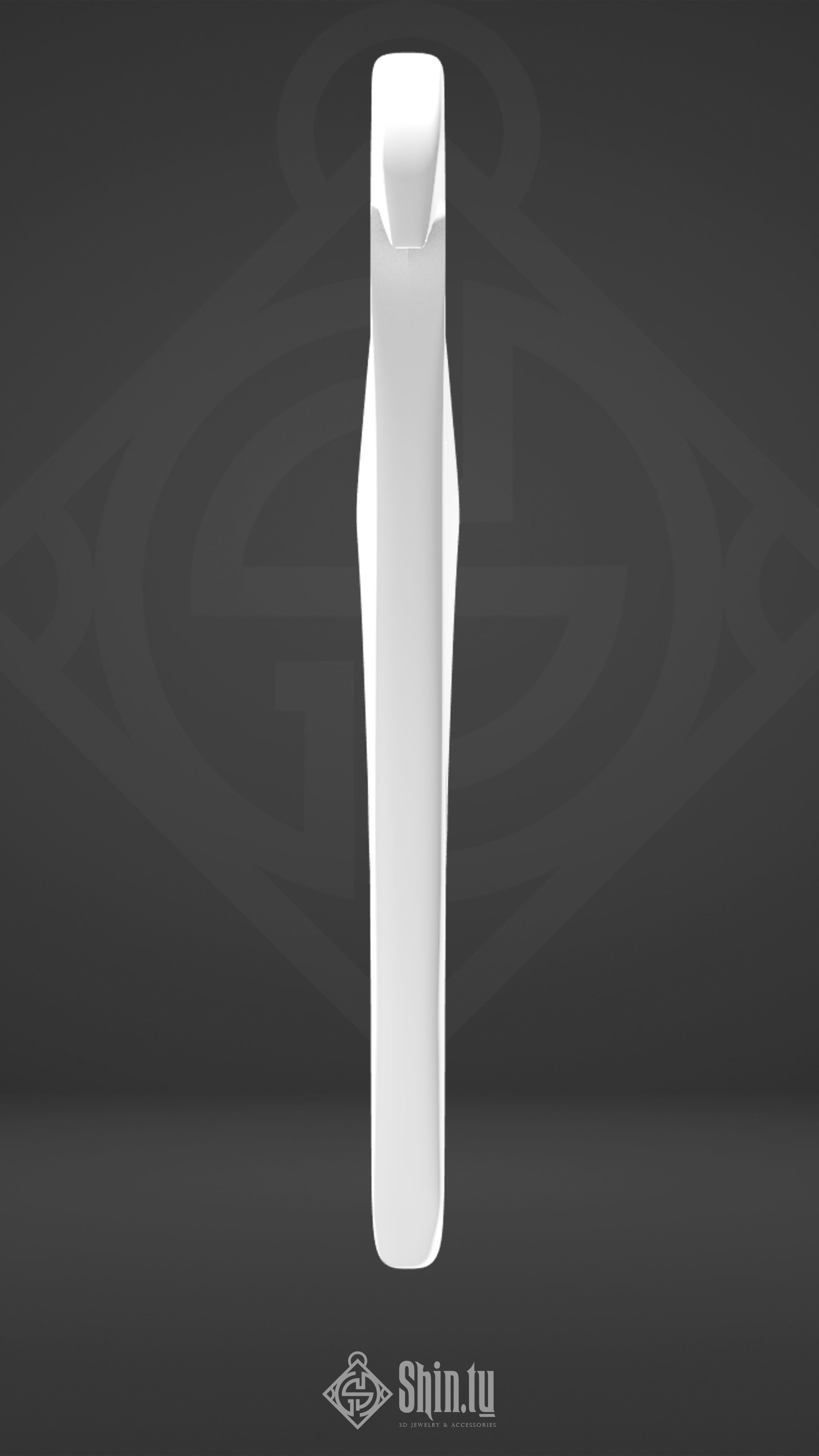 Maori Pendant Sacred wave 3D print model_6