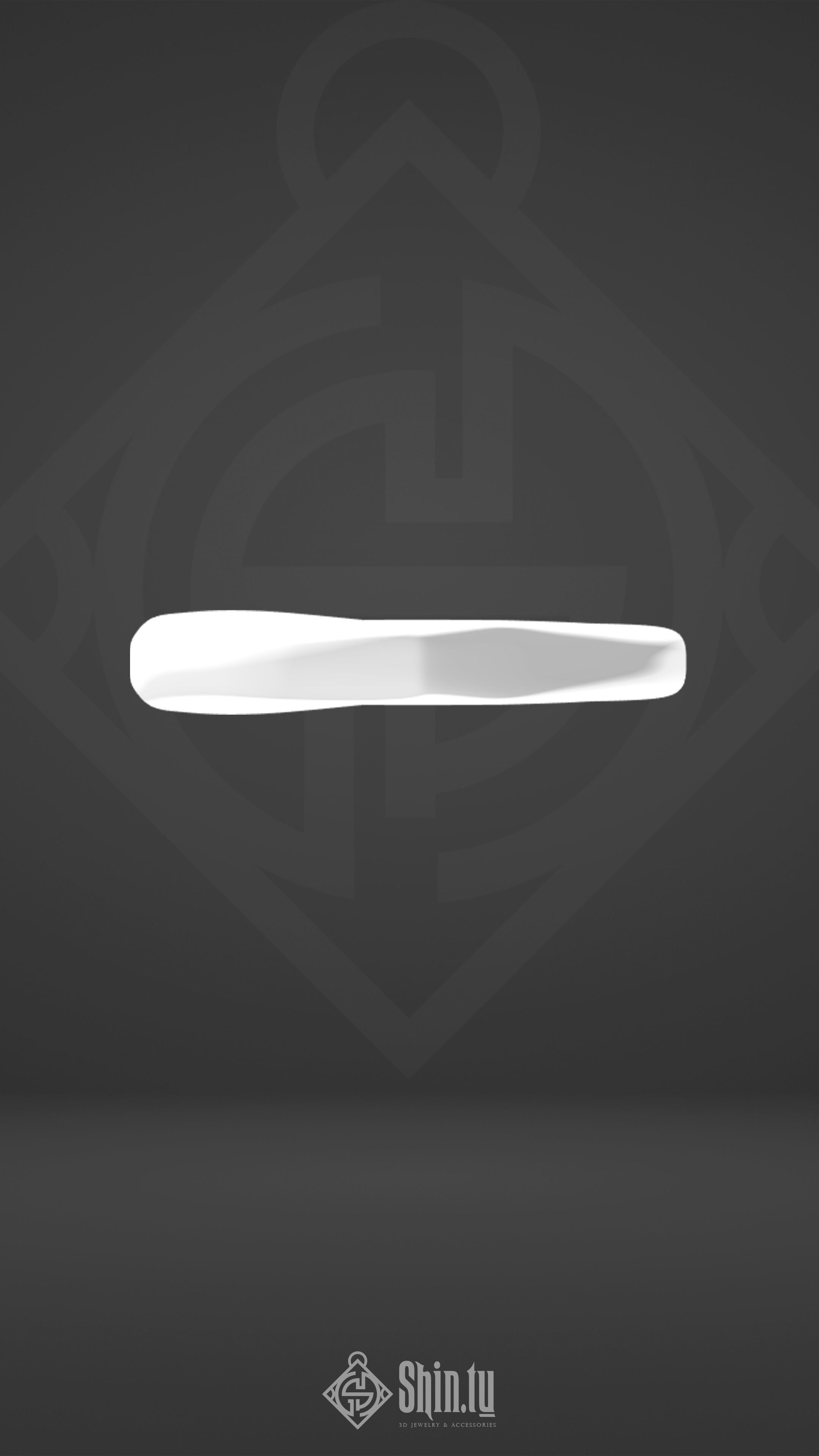 Maori Pendant Sacred wave 3D print model_3