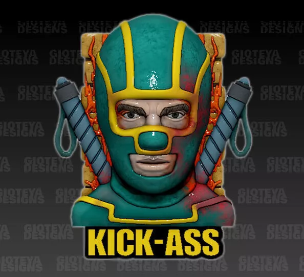 Kick 3D model