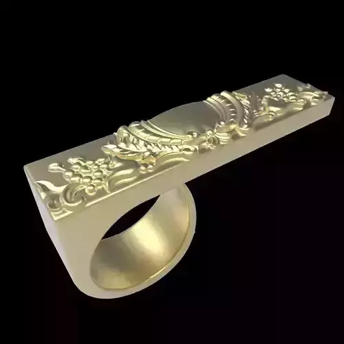 adjustable ring with engraving 5