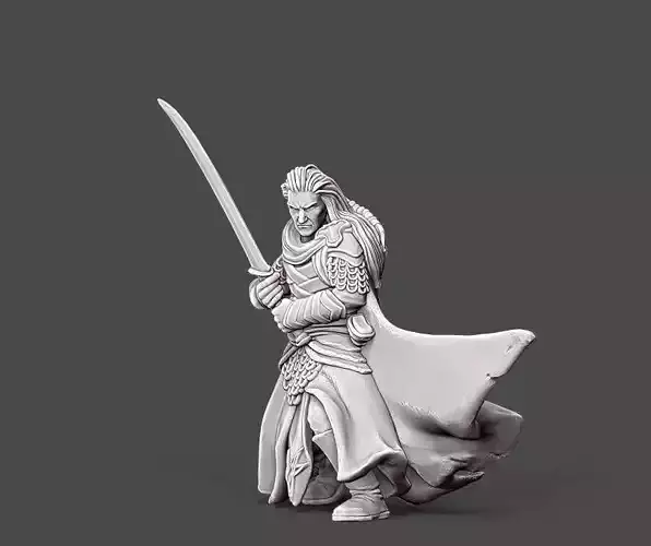 Elf lord - 32-35 mm scale