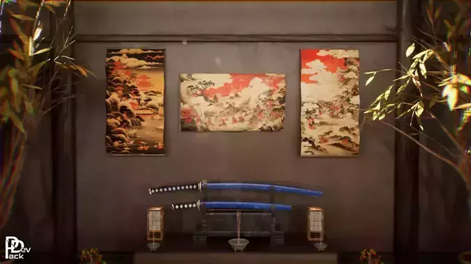 Feudal Japanese Art 55 Variations