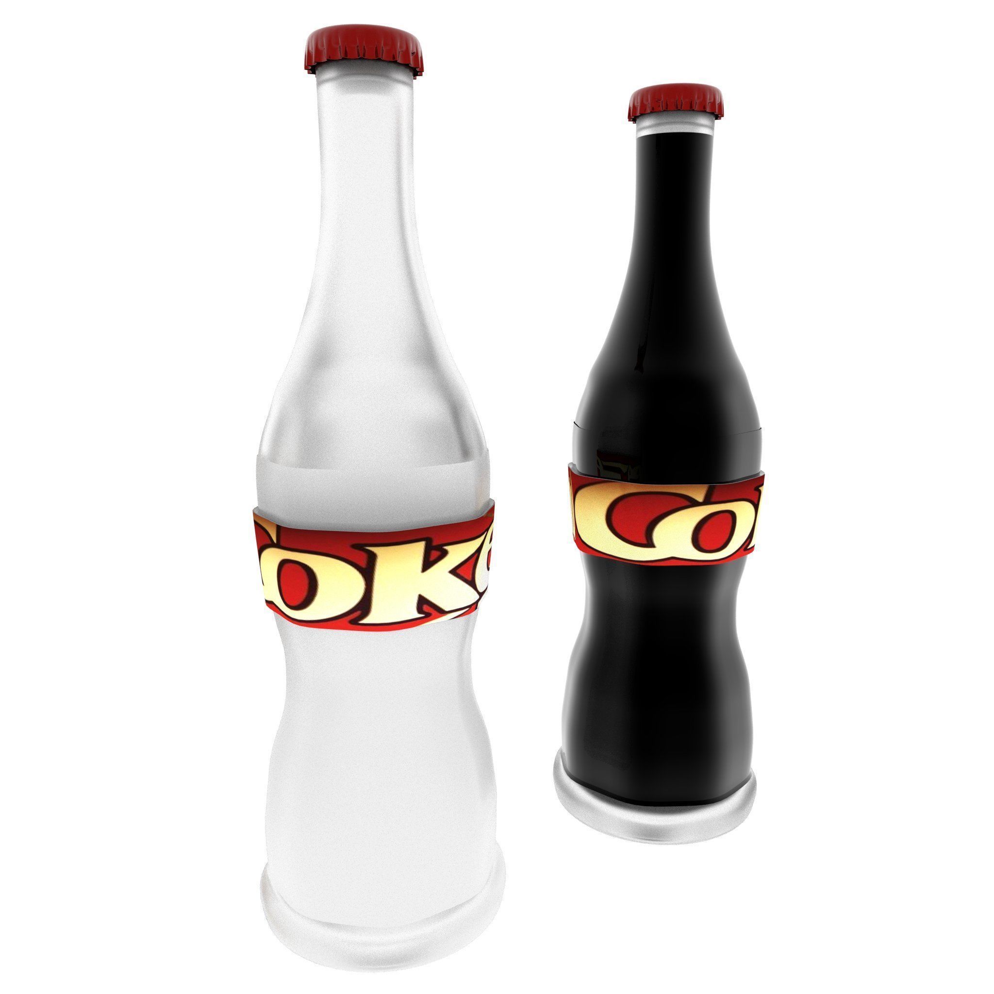 Coke Cola  3D model_3