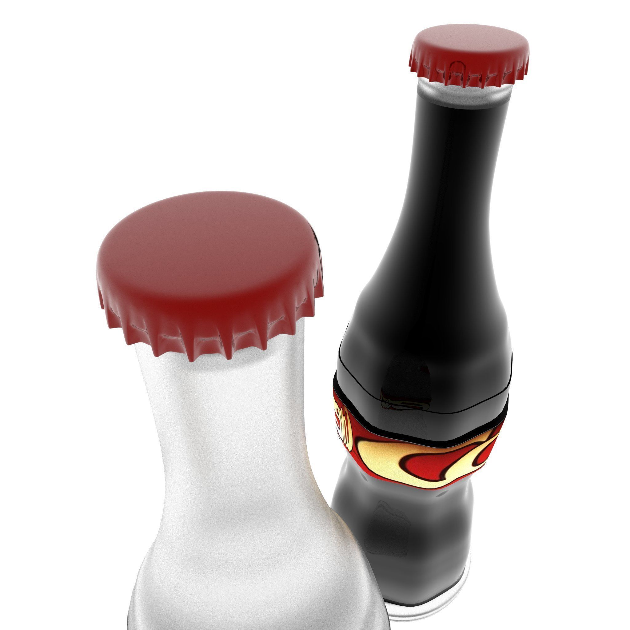 Coke Cola  3D model_4