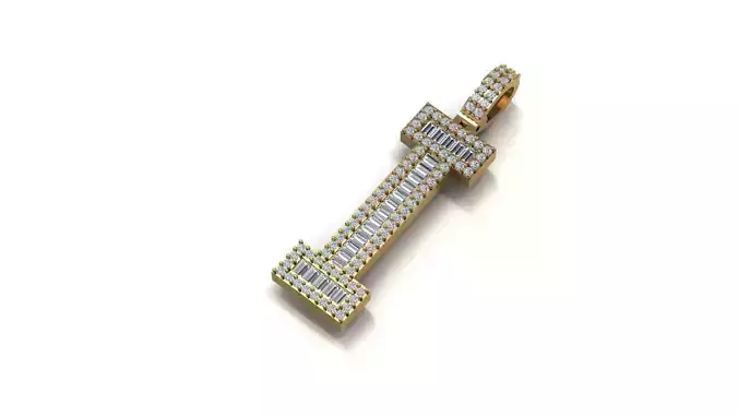 alphabets pendent initial pendent