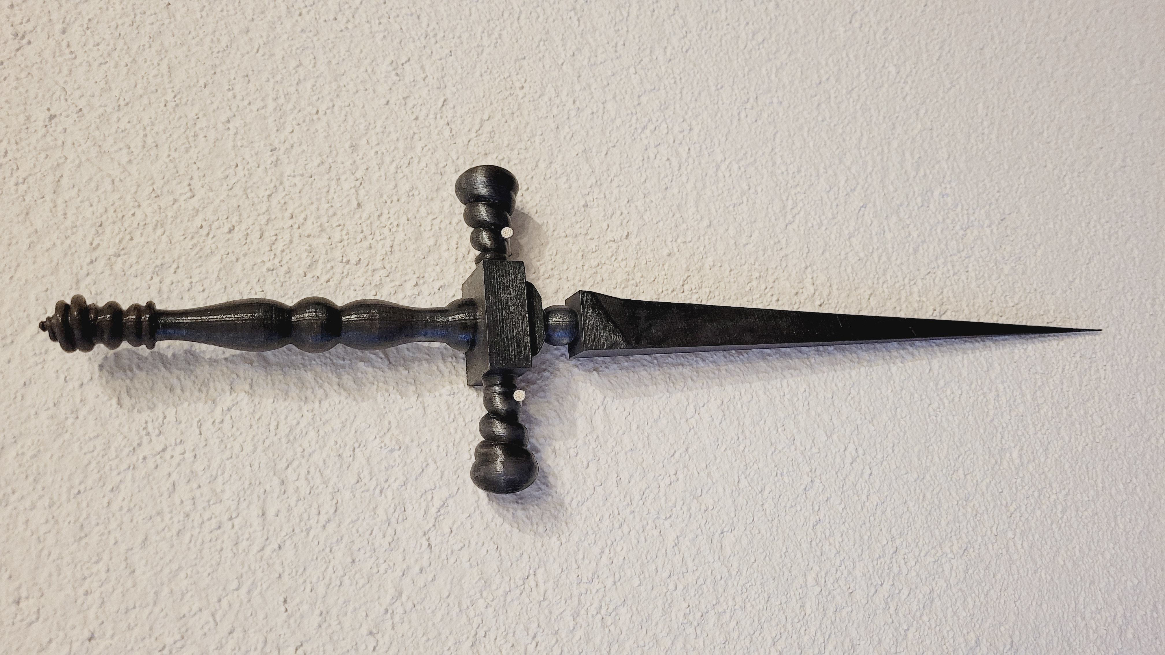 Misericorde 3D print model_1