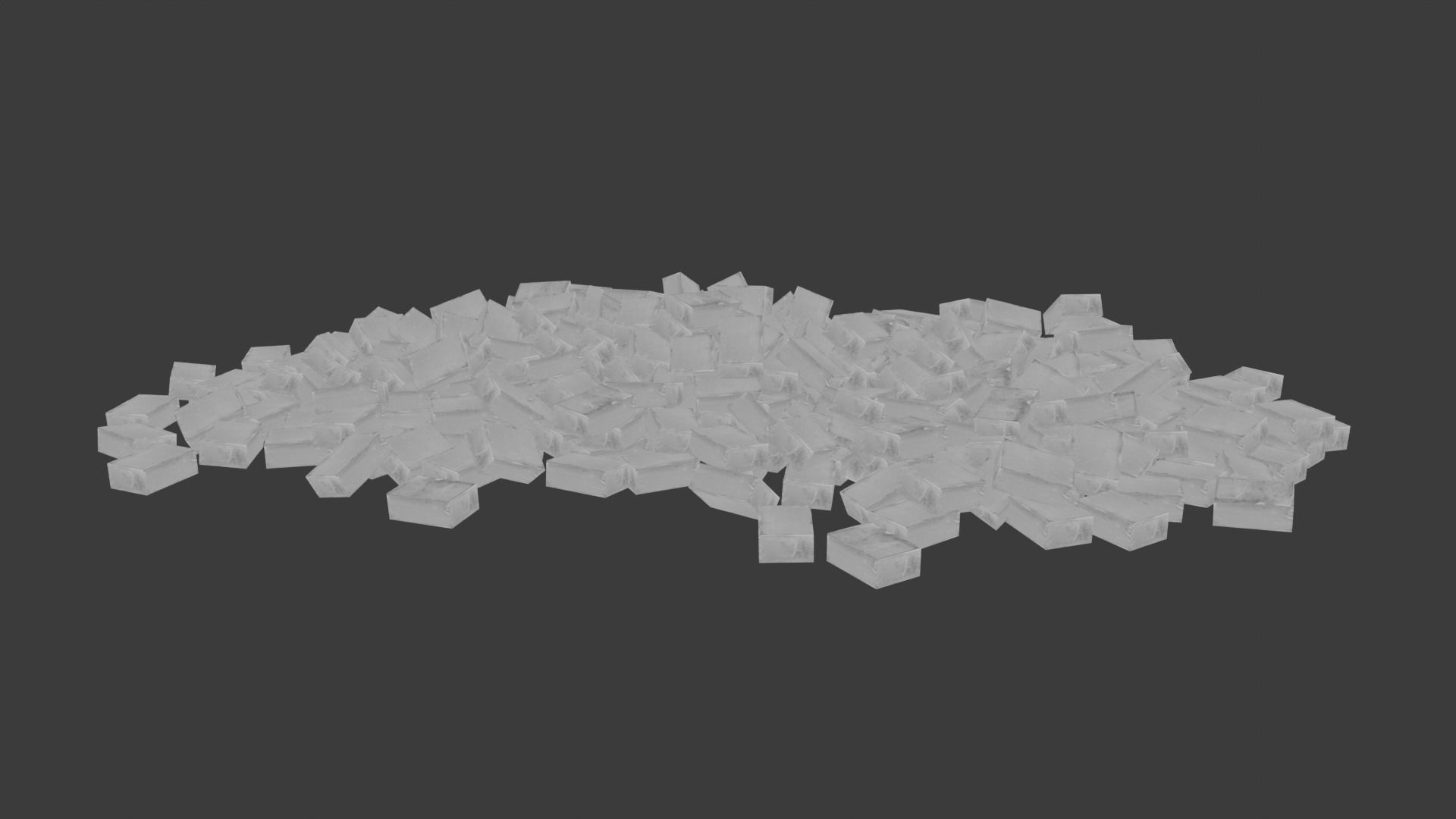 Brick Stack  3D model_3