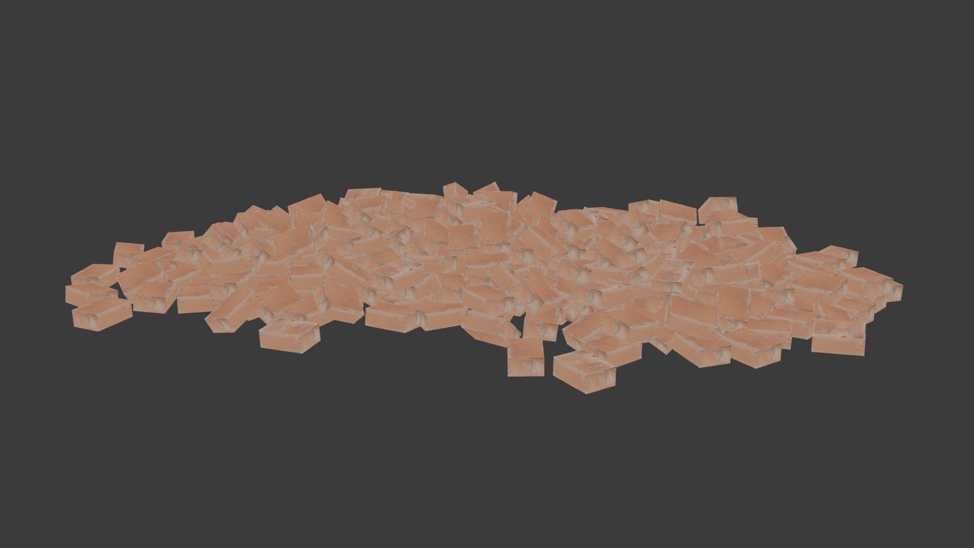 Brick Stack  3D model_1