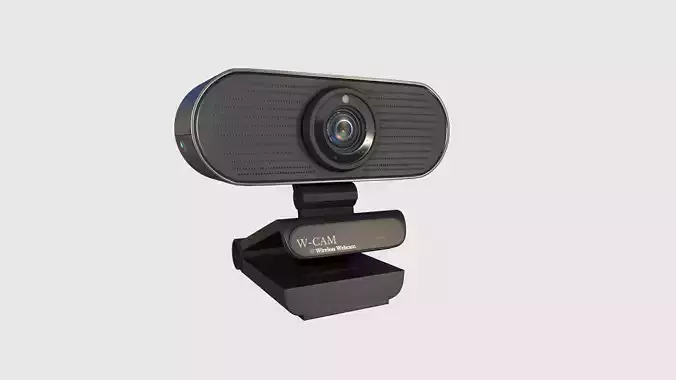 webcam Low-poly 3D model