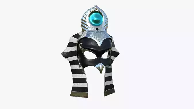 Ra Mask A05 - Egyptian Gods Character Clothing Low-poly 3D model