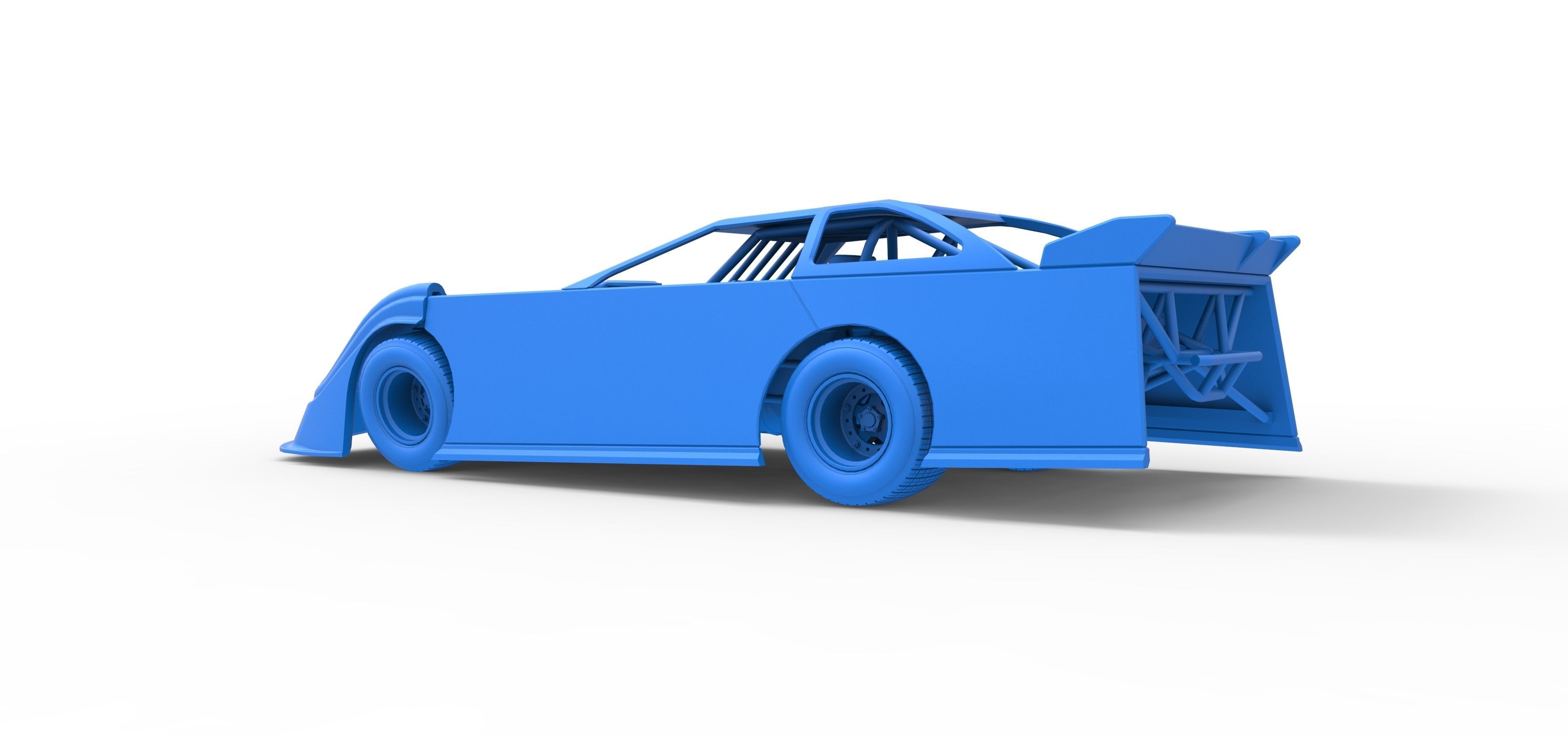 Super Dirt Late model Scale 1 to 25 3D print model_41