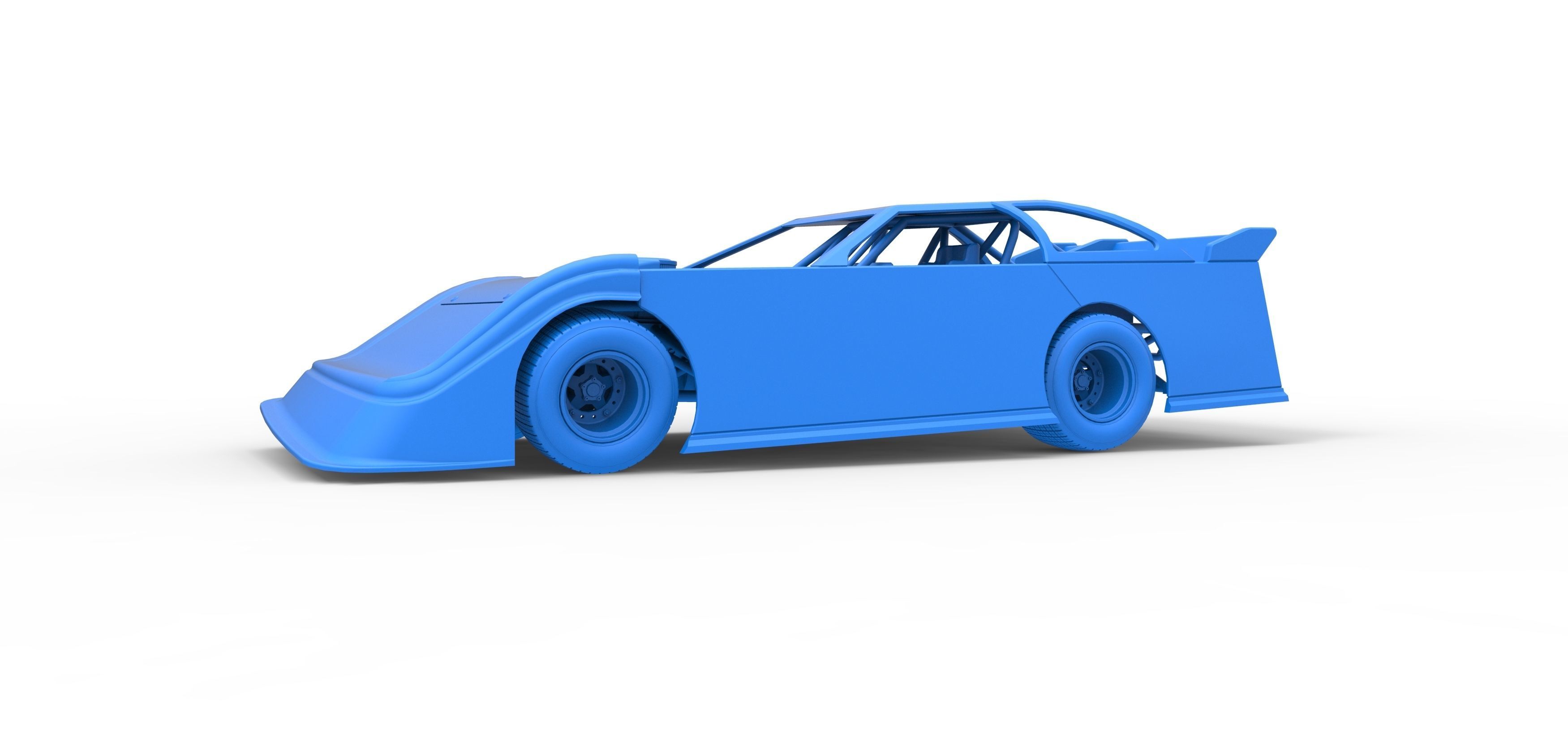 Super Dirt Late model Scale 1 to 25 3D print model_30